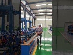 高効率のERW鋼管機械 6-32mm OD PLC制御