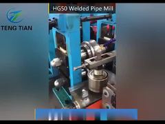 ERW スチールチューブ機械 PLC制御 6-25mm OD 80m/min