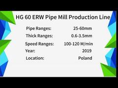 高周波溶接鋼管ミル 炭素鋼