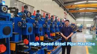 高速ERW炭素鋼管製造所HFパイプ製造機