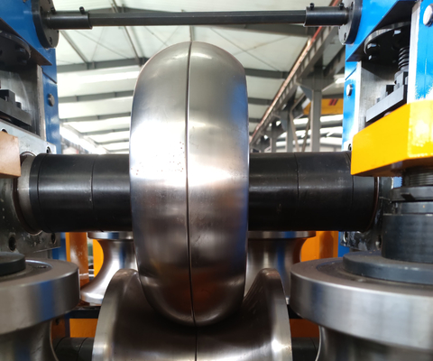 電流を通された鋼鉄ストリップによる精密円形の管製造所を形作る圧延