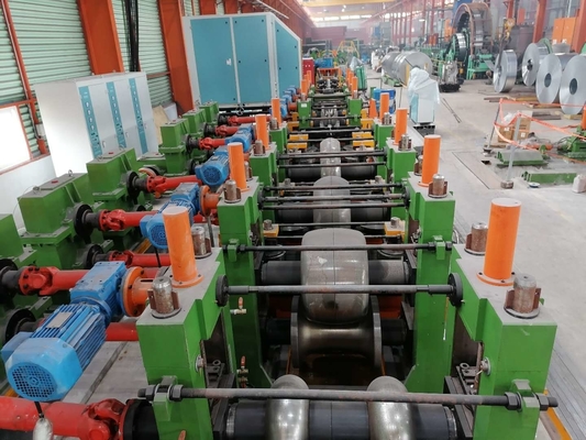 平方ERWパイプ製造機械 25t / 時間 厚さ 8mm