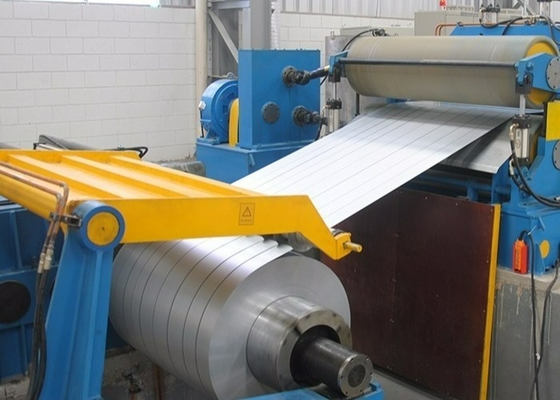 コイル重量最大35000Kg 3~14mm×1600mm メタルコイル鋼切断機