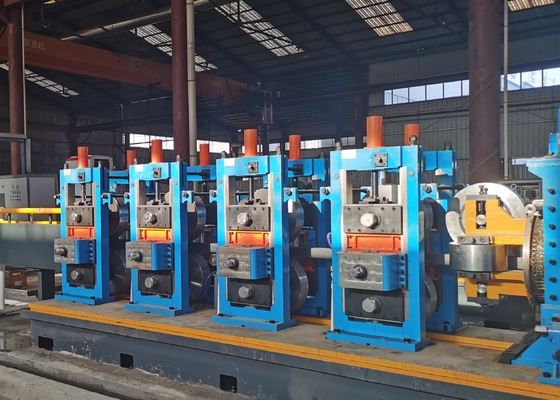 Plc 1000kwパイプ製造機械 長い使用寿命 鋼管生産ライン