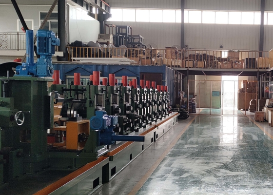 Plc 1000kwパイプ製造機械 長い使用寿命 鋼管生産ライン