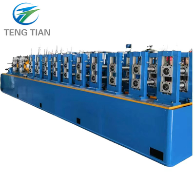 高速PLC制御パイプミール 25-76mm直径パイプ 周波数インダクション溶接 500KW 電力