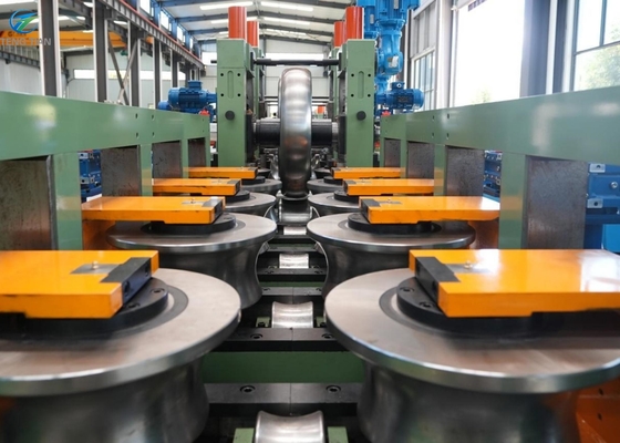 ERW 鋼管工場 管機械 鉄鋼 鉄鋼 丸管 建設用