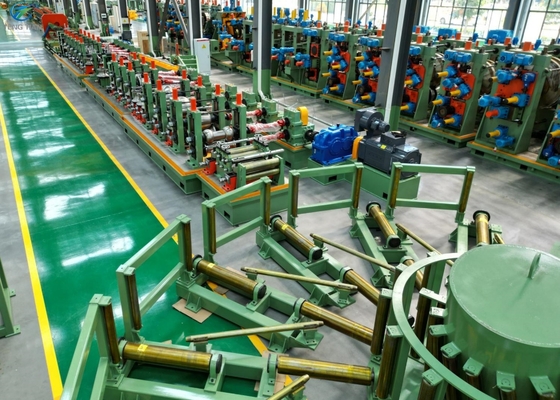 ERW 鋼管工場 管機械 鉄鋼 鉄鋼 丸管 建設用