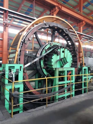 219x6mmチューブミール 設備 高周波溶接 全自動チューブミール