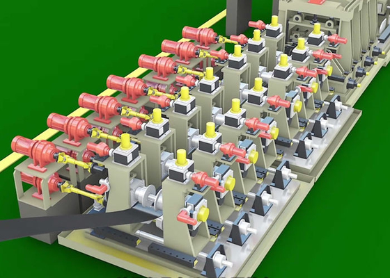 全 30x30mm 土の溶接機 炭素鋼のパイプ 平方自動チューブミール