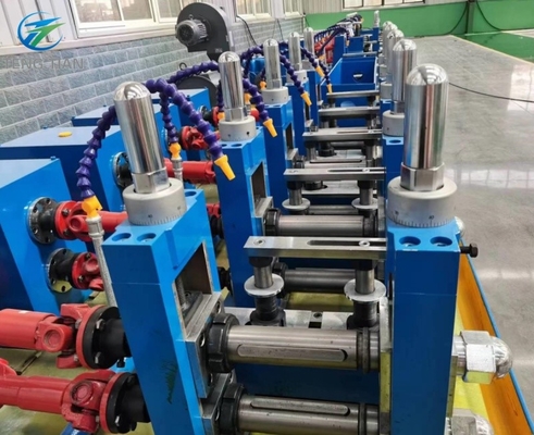 自動冷切断パイプミール 300KWHF溶接機