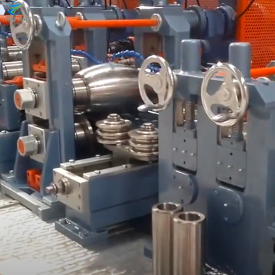 鋼材プロファイル パイプミール 機械 自動梱包 300 KW 溶接機