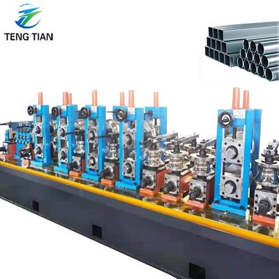 全自動高周波溶接炭素鋼管工場 70x70-150x150mm