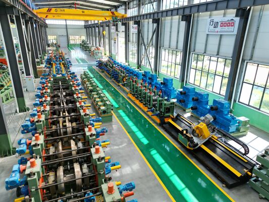 溶接パイプミル 300-508mm 直径 0-25m/min 速度